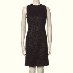 Black Lace Sleeveless Dress